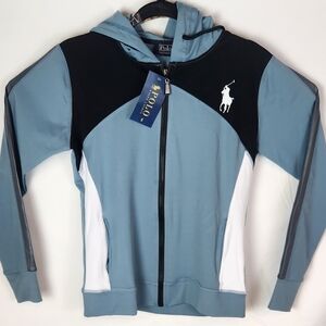 Ralph Lauren Polo in Light Blue and Black Jacket&Pants